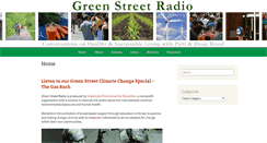 Desktop Screenshot of greenstreetradio.com